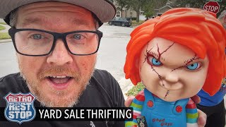 THRIFT WITH ME | Thrifting Community Yard Sales In Florida For A Big Surprise At The Last Second