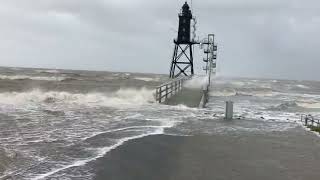 Dorum-Neufeld im Sturm