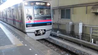 京成線3000系3022編成普通うすい行京成高砂駅発車