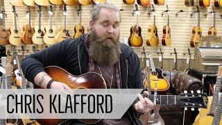 Swedish Idol Winner - Chris Klafford playing a 1947 Gibson LG-2 Script Logo
