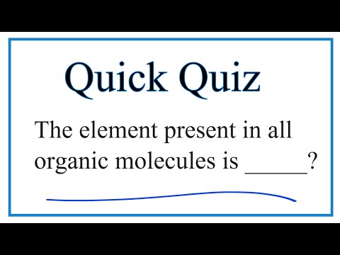 What are compounds that do not contain carbon?