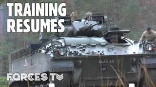 British Soldiers Return To Germany's Sennelager Ranges! | Forces TV