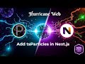 How to Add tsParticles in Next.js | Animated Background for Your Website