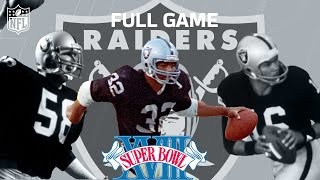 Super Bowl XVIII: Marcus Allen Runs All Over Washington | Redskins vs. Raiders |