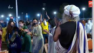 Actress Rakul Preet Singh Dance in Maha Shivaratri 2021 | Sadhguru | Adiyogi Darshan | YOYOTVKannada