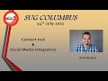 SUG Columbus - Content Hub and Social Media Integration