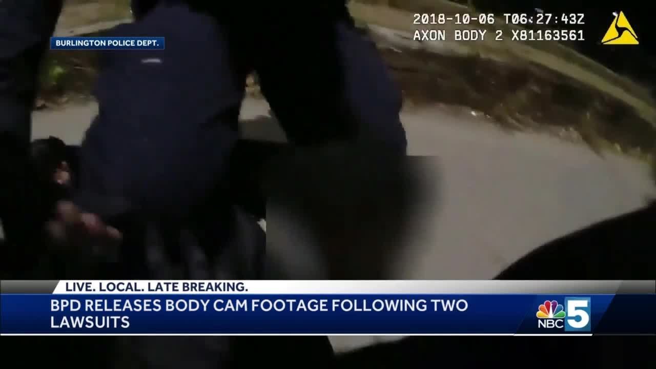 Burlington Police Release Body Cam Footage Following 2 Lawsuits - YouTube