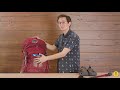 how to pack your backpack the right way outside