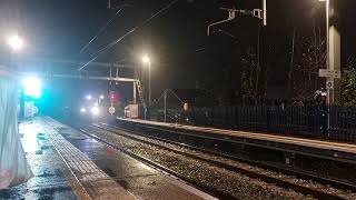 GBRF 66757 passing through Reading West with 1 wagon