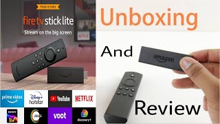 Fire TV Stick Lite And HDMI to AV Converter UnBoxing And Review By digi4t3ch And vinit4489