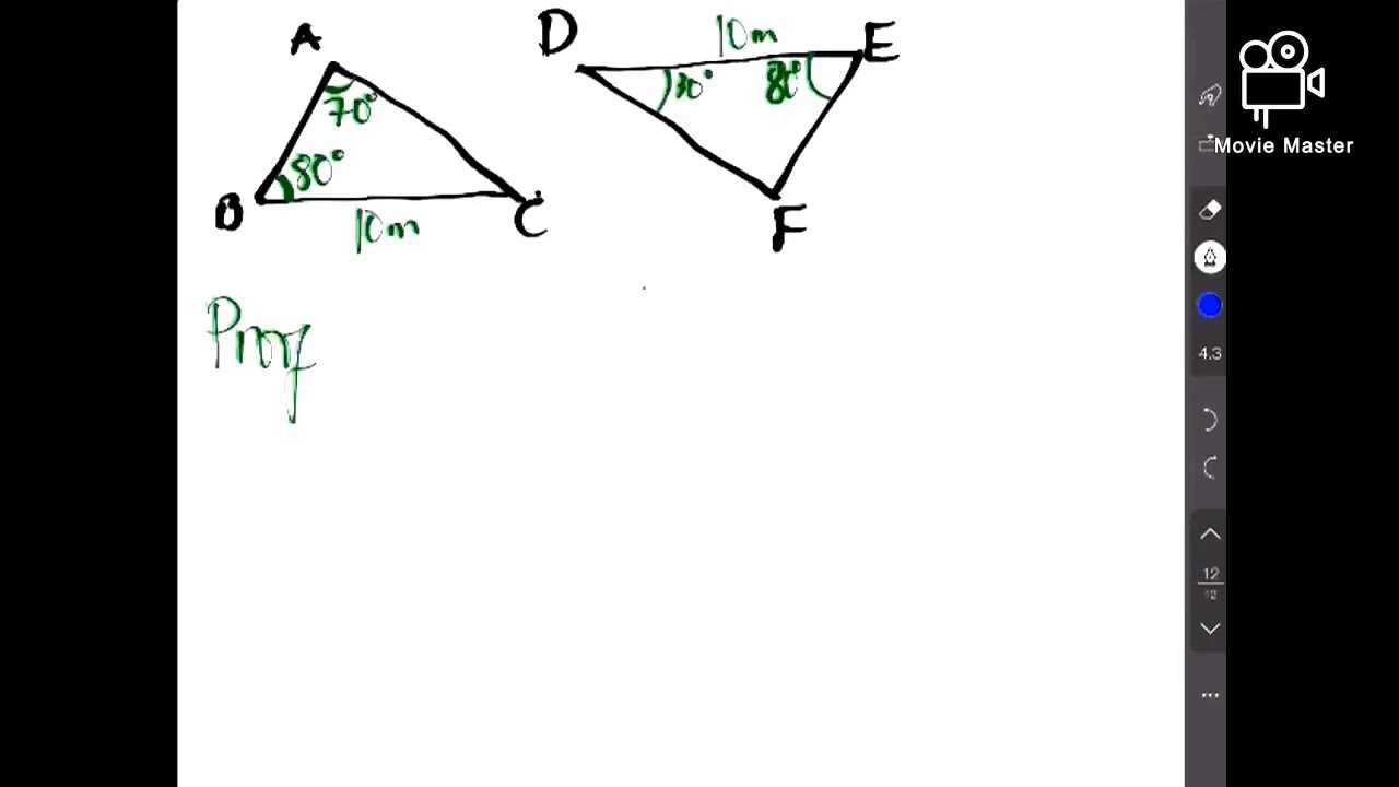 3. LESSON TRIANGLE CONGRUENCE PROOF(AAS,ASA &HL) - YouTube