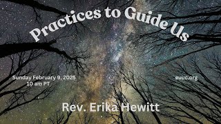 Sunday Services - Rev. Erika Hewitt