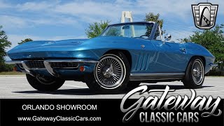 1966 Chevrolet Corvette For Sale gateway Classic Cars of Orlando #2128