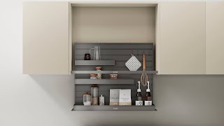 NUOMI HOME | Kitchen Storage Encanto Series Electric Lifting for Tall Cabinet