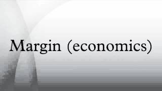 Margin (economics)