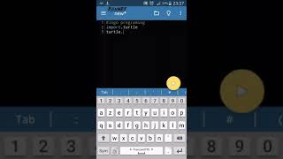 #Python|Logo Programming Simple cube using python