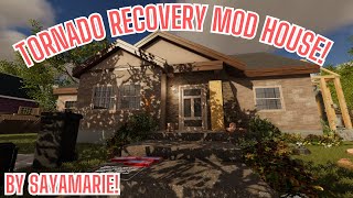 House Flipper 2 - Tornado Recovery Mod House by Sayamarie! [No Talking, ASMR, Regular Build]