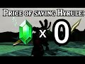 can you beat ocarina of time without collecting a single rupee