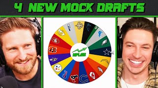 Wheel of Mock Drafts 2 (Four 3-Round Mock Drafts)