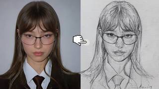 Learn FACE DRAWING in 9 Minutes with LOOMIS METHOD!!