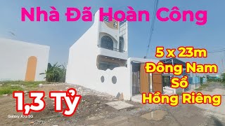 🏡Bán Căn Nhà Đã Hoàn Công 115m2 Full Thổ Cư - Đã Hoàn Công - Tặng Hết Nội Thất - Giếng Trời