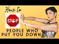 How To Deal With PEOPLE WHO PUT YOU DOWN/ SOCIAL SKILLS and CONFIDENT BODY LANGUAGE tips