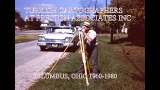 TURKISH CARTOGRAPHERS AT PRESTON ASSOCIATES INC IN COLUMBUS, OHIO 1960-1980