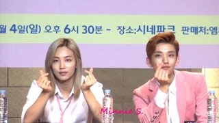 151004 Seventeen Fansign Jeonghan \u0026 Joshua Focus 3