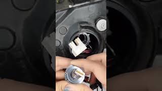 how to replace H7 led headlight bulbs for cars