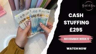 Let’s cash stuff £295 this week! UK Budgeter | Savings Challenges | Weekly Cash Budget