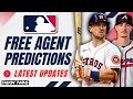 2025 MLB Free Agent Predictions - ALL Free Agents & ALL 30 Teams! [LATEST UPDATES & RUMORS]