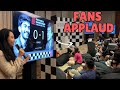 Fans Applaud As Ding Beats Gukesh | Game One | World Chess Championship Singapore