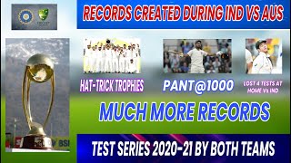 India made an historical victory in gabba!! Records created during Ind Vs Aus test series| pant@1000