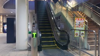 始動あり【屋外エスカレーター】パヴァリエ びわ湖大津 自動 上り【Escalator】NEXCO西日本 大津SA