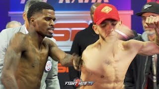 MAURICE HOOKER ANGRY! PUSHES ALEX SAUCEDO AFTER WEIGH IN FACE OFF!