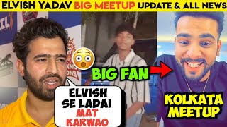 Round 2 hell Nazim Support Elvish yadav ♥️,Elvish yadav Kolkata meetup update,Elvish yadav news