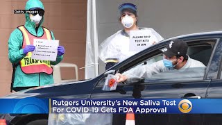Rutgers University's New Saliva Test For COVID-19 Gets FDA Approval