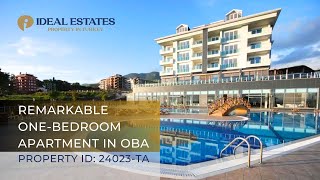 Remarkable One-bedroom Apartment in Oba, Alanya. Resale. IDEAL ESTATES