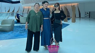 My Family day7@Dubai my proudest moment, showing my workplace 🥰