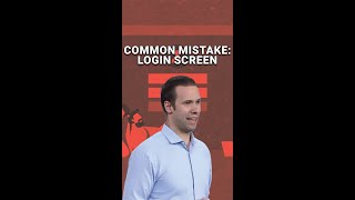 Most Companies' Common Mistake: Login Screens 🖥️🙅‍♂️
