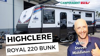 Highclere Caravans Bunk Royal Van Tour With Steve #HC2