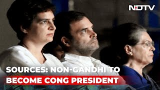 Hunt For Congress Chief Continues After Rahul Gandhi Says No