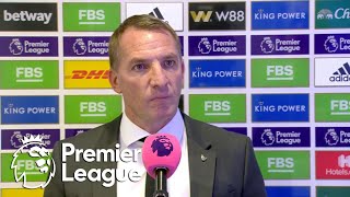 Brendan Rodgers hopes Leicester City build on Manchester United win | Premier League | NBC Sports