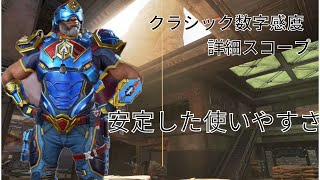 【PS4 APEX】高感度が苦手な人にオススメ低感度　クラシック数字感度