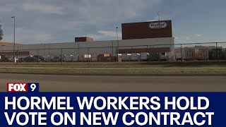 Hormel workers hold vote on new contract