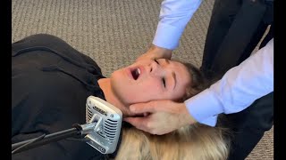 Loudest Jaw Bone Crack I’ve Ever Heard ~ 2nd Visit = DEEPER ~ Self Cracker ~ ASMR Chiropractic TMJ.