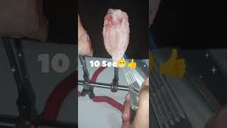 High pressure Lighter flame vs chicken #shorts  #yt shorts #shortvideo viral shorts #zippolighter