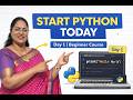 Python Full Course Day 1 | Installation + First Program | Python for Beginners 2026