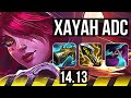 XAYAH & Leona vs JINX & Rakan (ADC) | 15/2/4, 600+ games, Dominating | EUW Master | 14.13