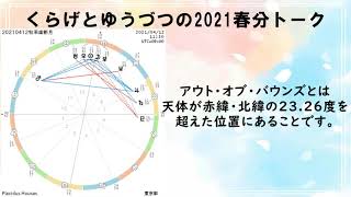 【Part2】くらげとゆうづつの2021春分図トーク